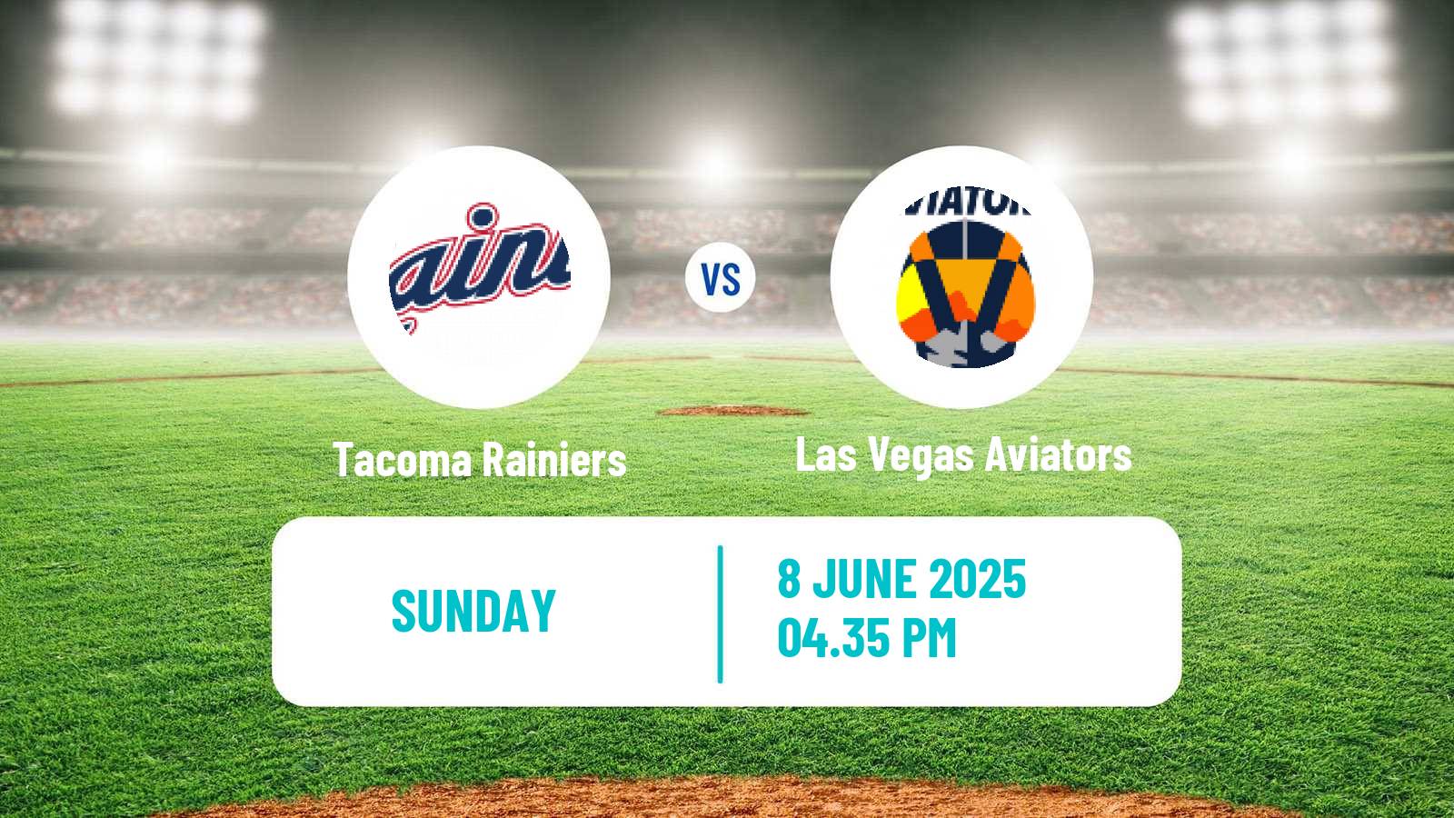 Baseball PCL Tacoma Rainiers - Las Vegas Aviators