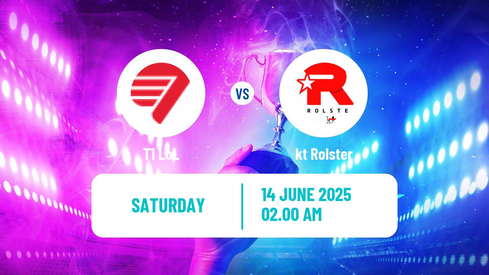 Esports League Of Legends Lck T1 - kt Rolster