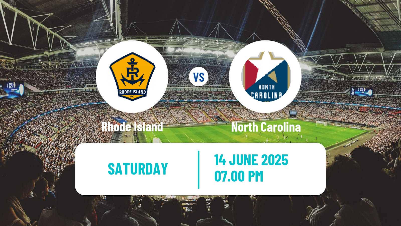 Soccer USL Championship Rhode Island - North Carolina
