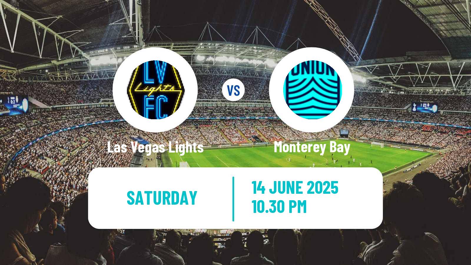 Soccer USL Championship Las Vegas Lights - Monterey Bay