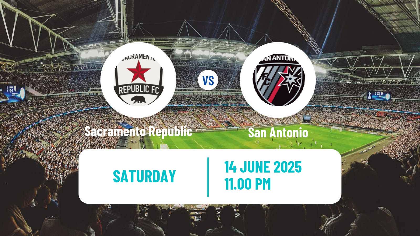 Soccer USL Championship Sacramento Republic - San Antonio