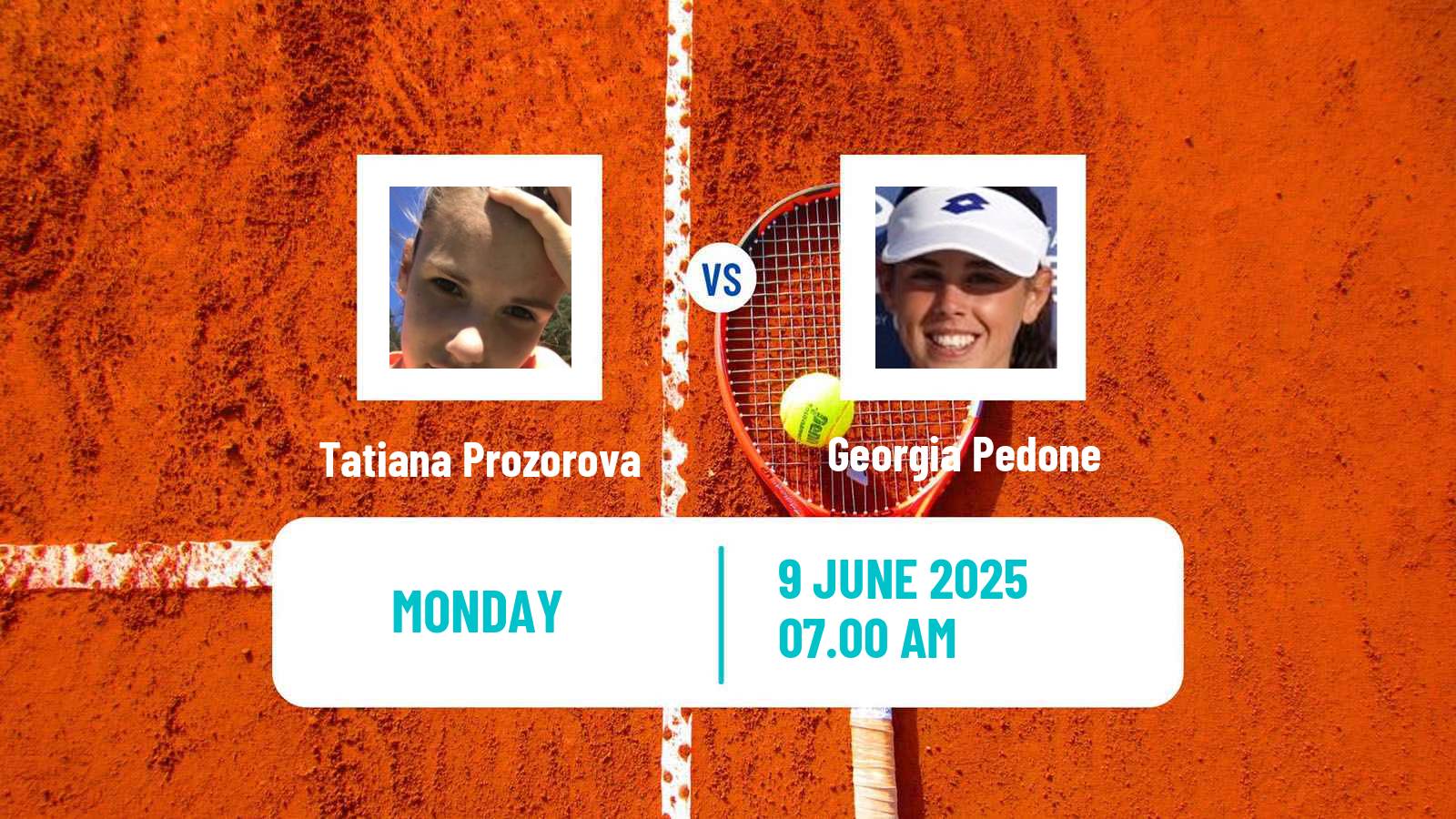 Tennis Grado Challenger Women Tatiana Prozorova - Georgia Pedone