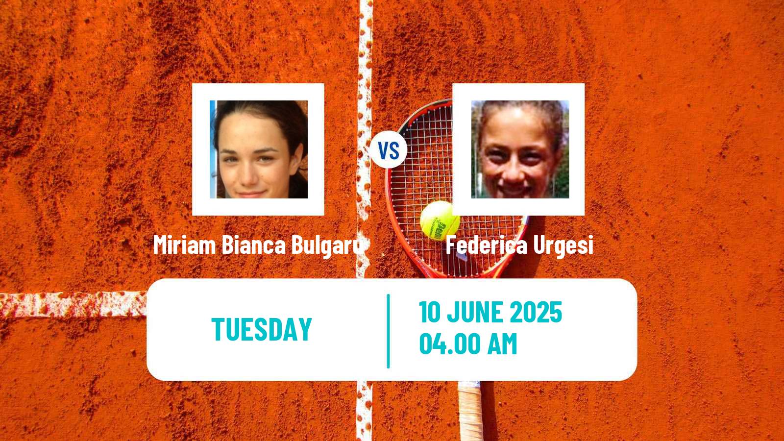 Tennis Grado Challenger Women Miriam Bianca Bulgaru - Federica Urgesi