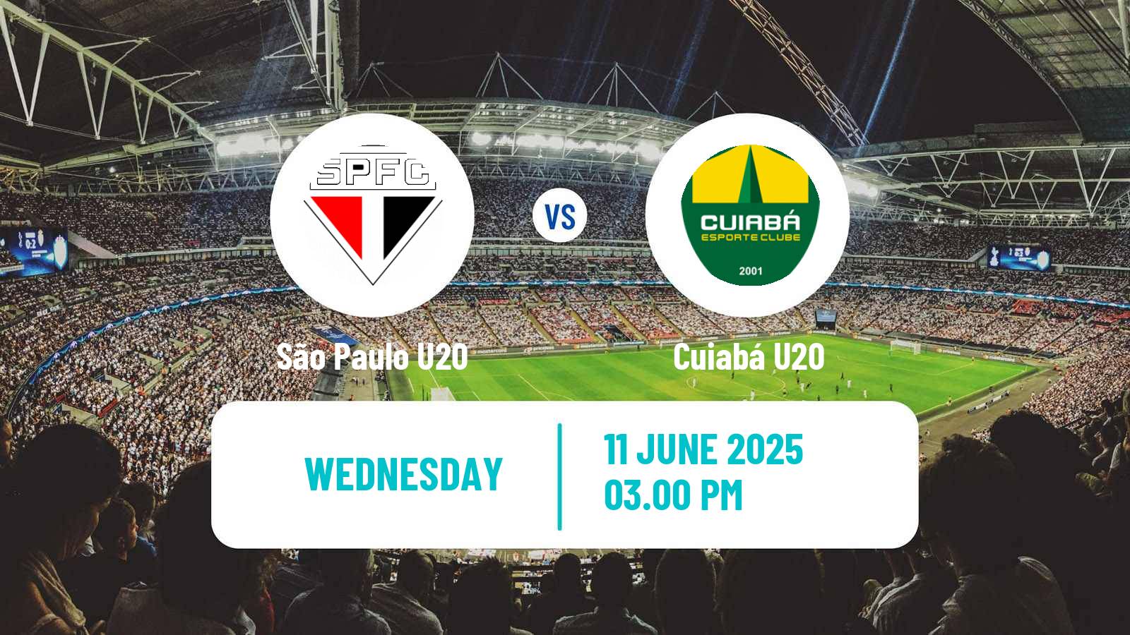 Soccer Brasileiro U20 São Paulo U20 - Cuiabá U20