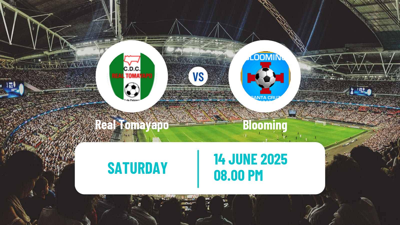 Soccer Bolivian Division Profesional Real Tomayapo - Blooming