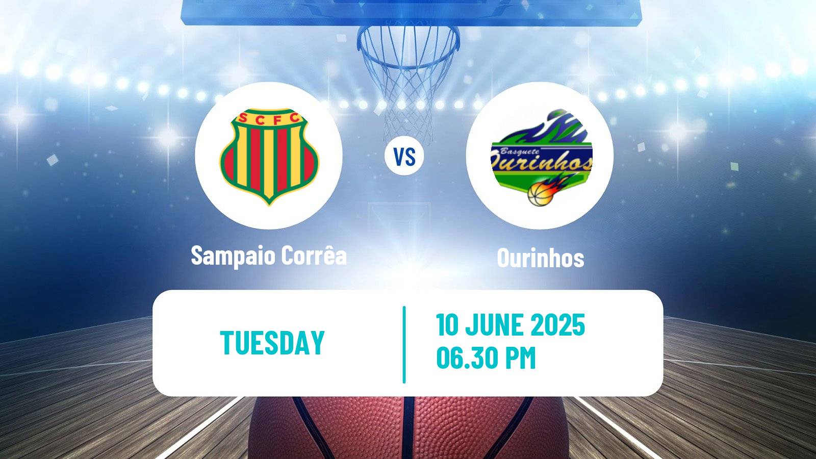 Basketball Brazilian LBF Women Sampaio Corrêa - Ourinhos