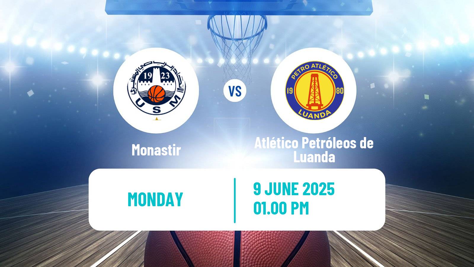 Basketball Basketball Africa League Monastir - Atlético Petróleos de Luanda