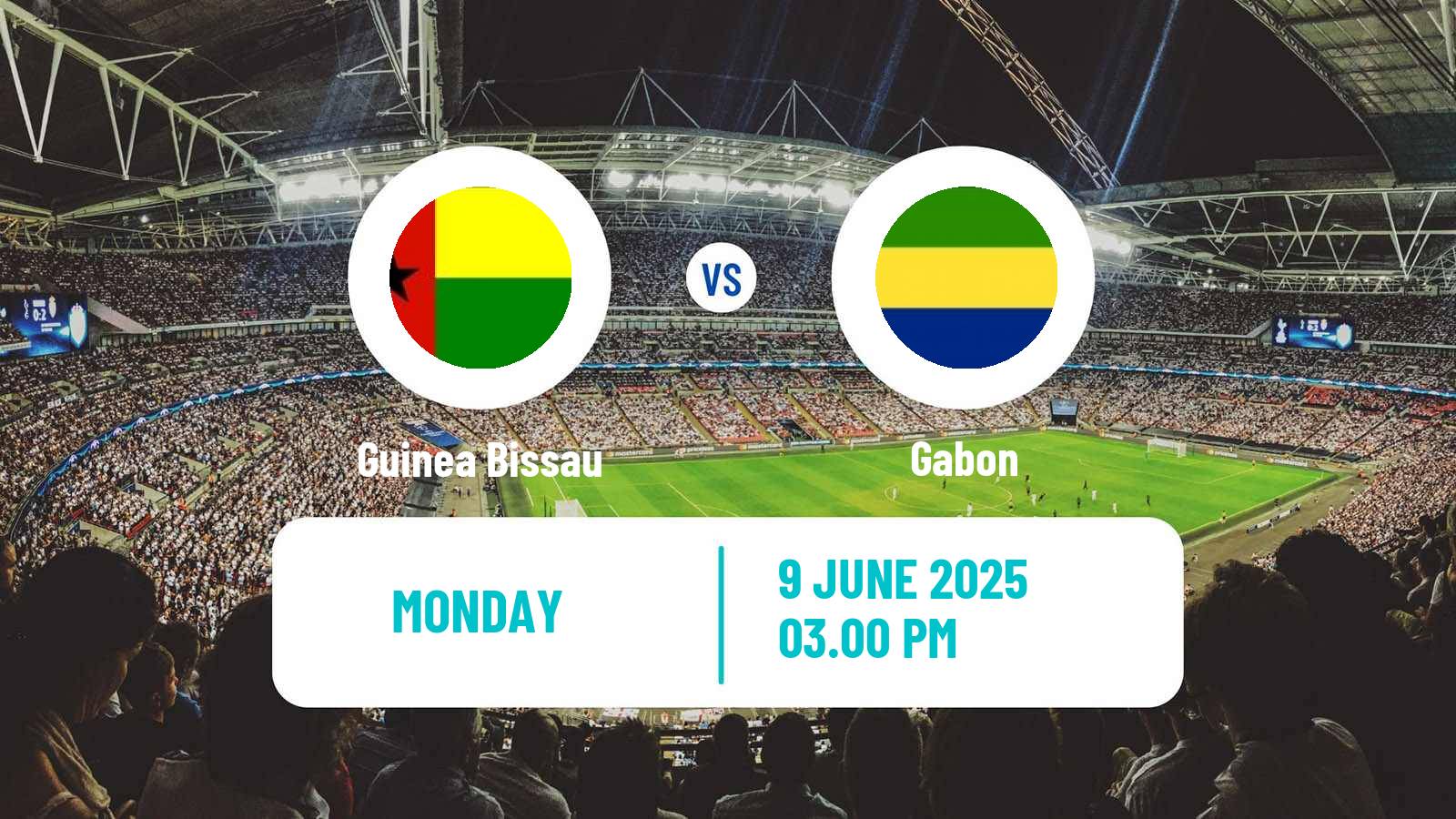Soccer Friendly Guinea Bissau - Gabon