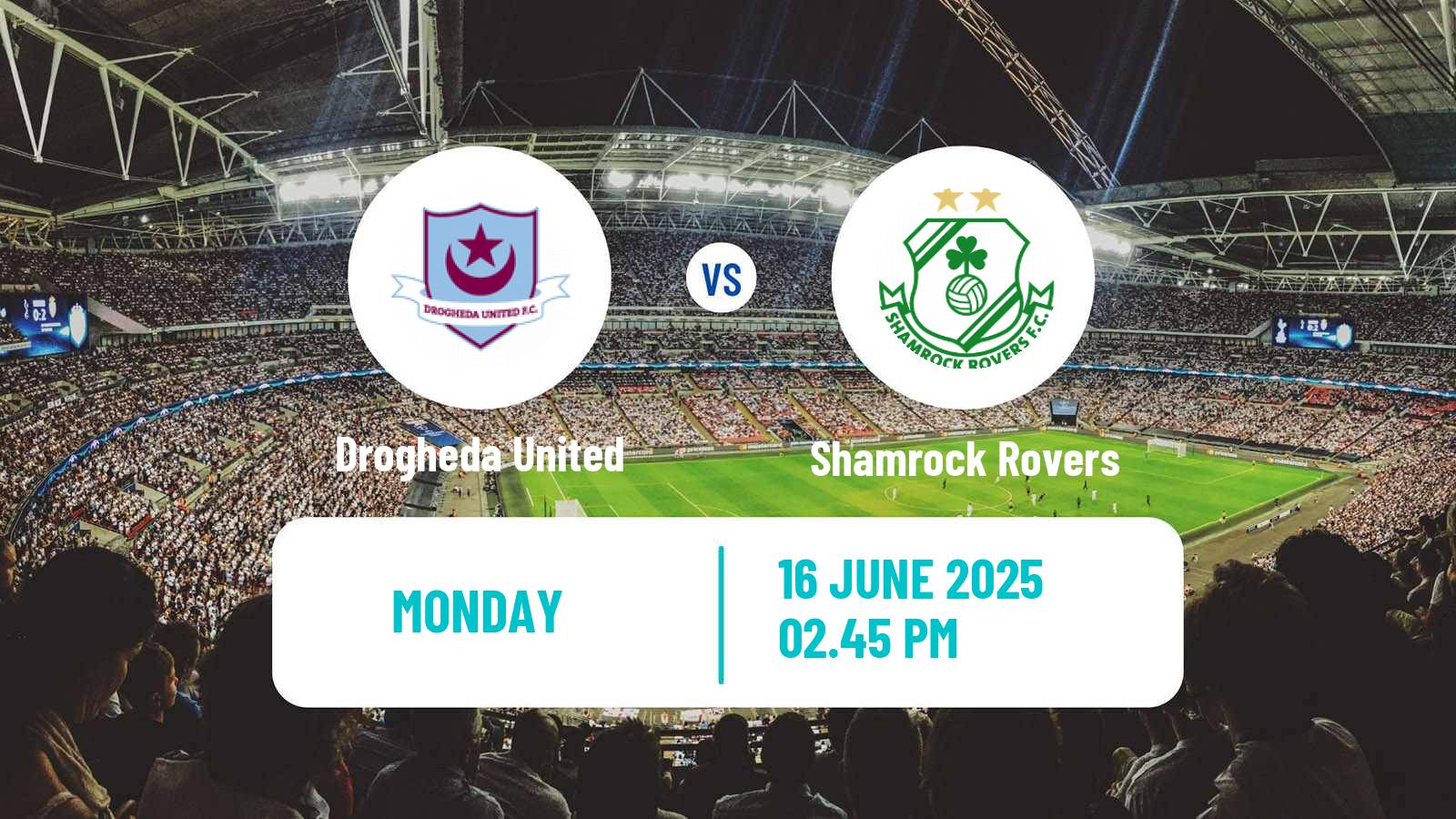 Soccer Irish Premier Division Drogheda United - Shamrock Rovers