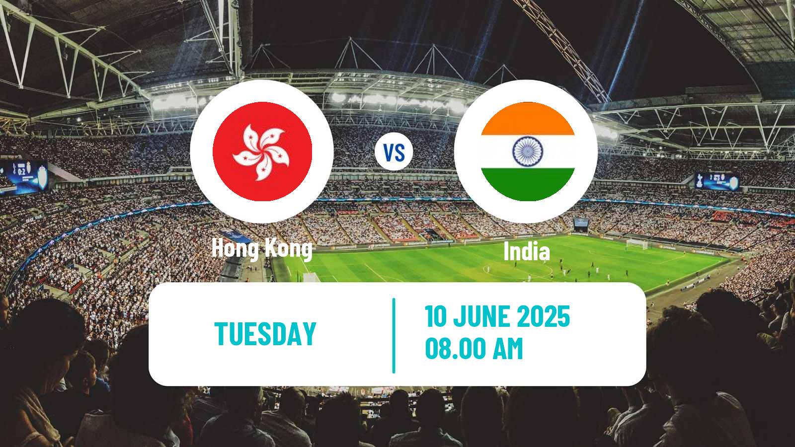 Soccer Asian Cup Hong Kong - India