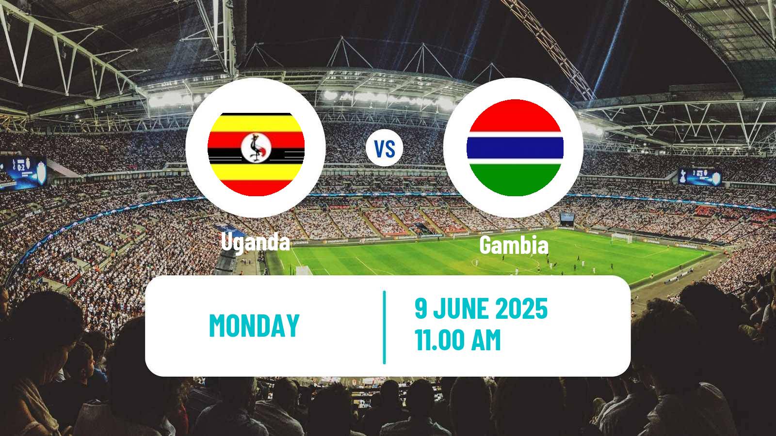 Soccer Friendly Uganda - Gambia