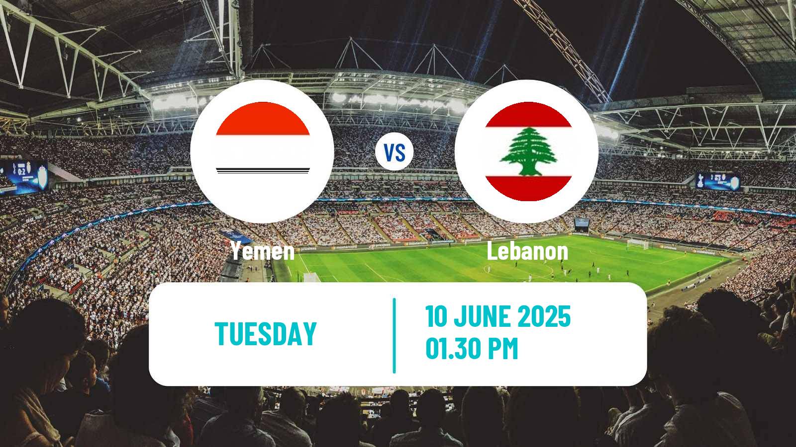 Soccer Asian Cup Yemen - Lebanon