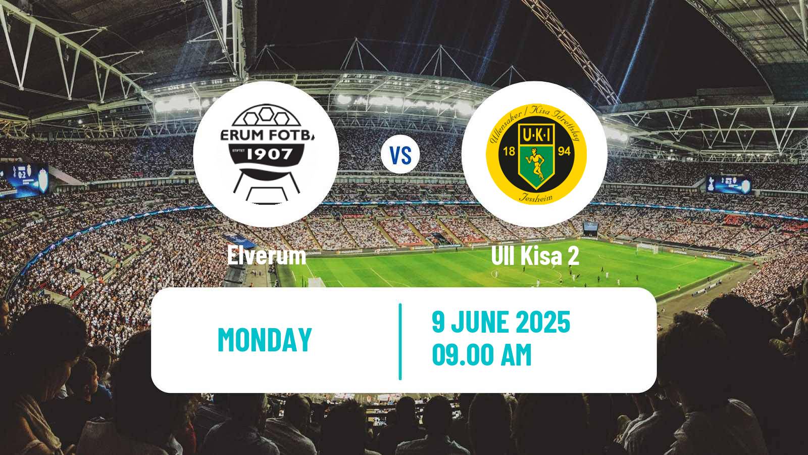 Soccer Norwegian Division 3 - Group 3 Elverum - Ull Kisa 2