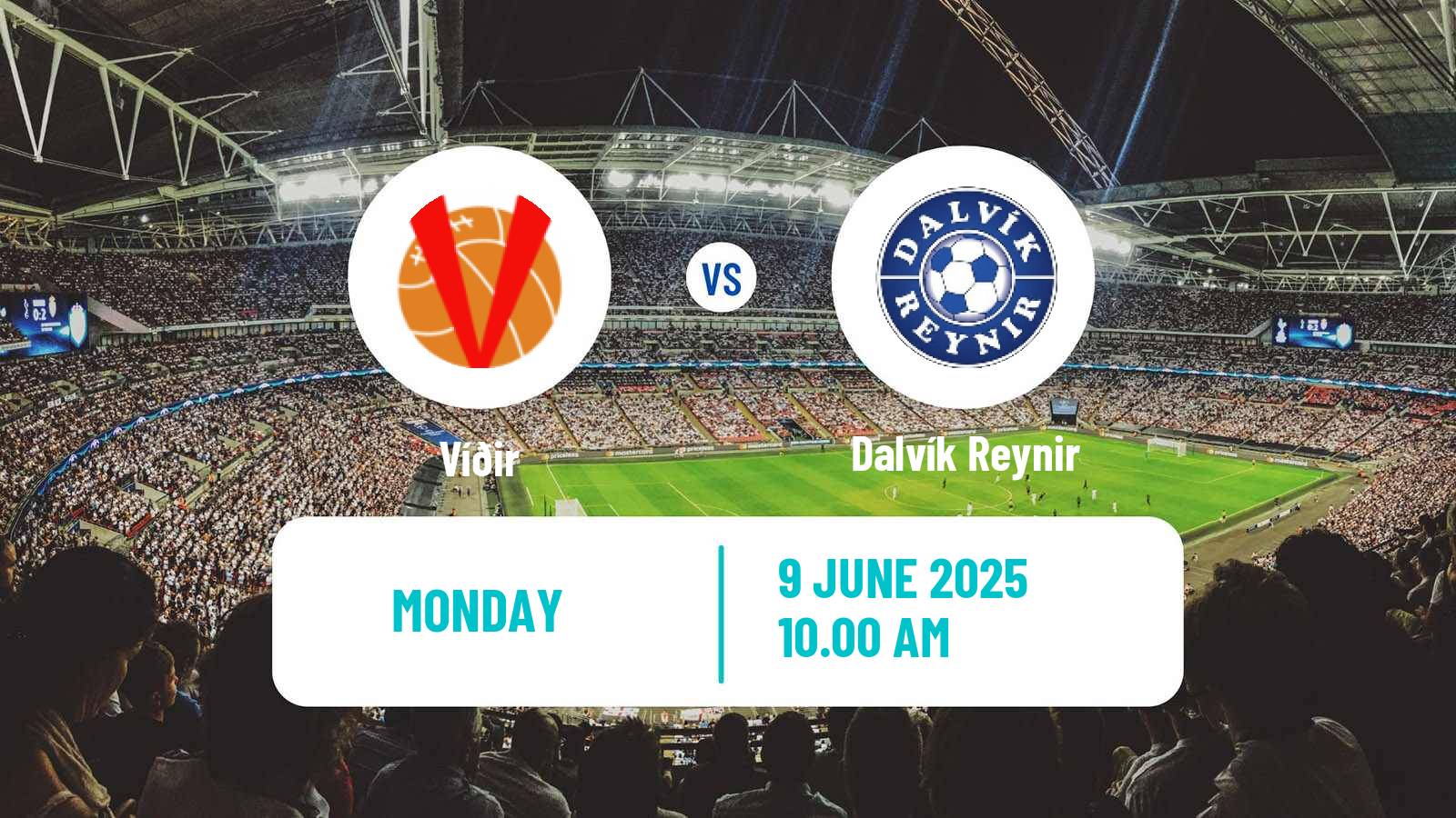 Soccer Icelandic Division 2 Víðir - Dalvík Reynir