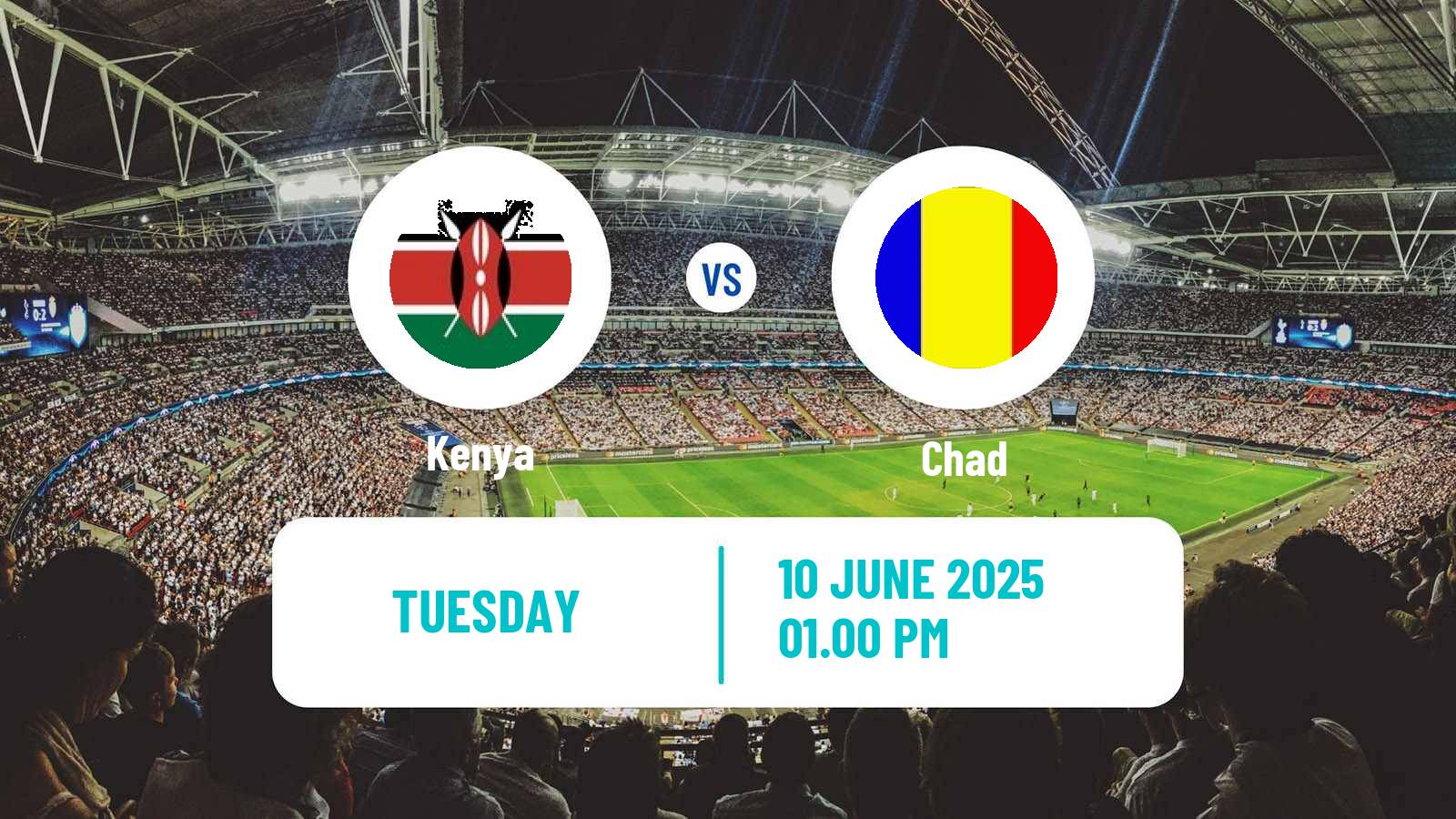 Soccer Friendly Kenya - Chad