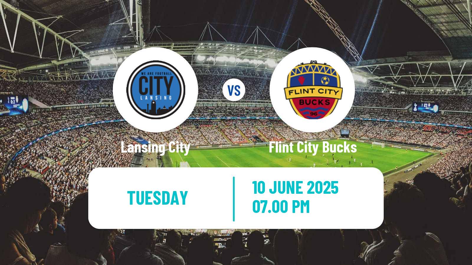 Soccer USL League Two Lansing City - Flint City Bucks