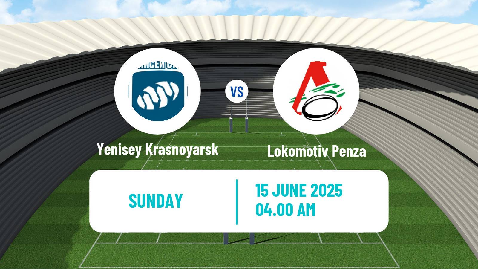 Rugby union Russian Premier League Rugby Yenisey Krasnoyarsk - Lokomotiv Penza