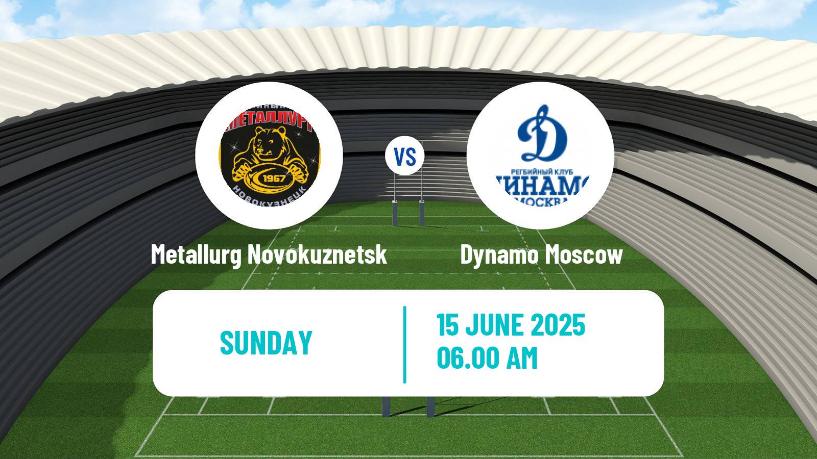 Rugby union Russian Premier League Rugby Metallurg Novokuznetsk - Dynamo Moscow