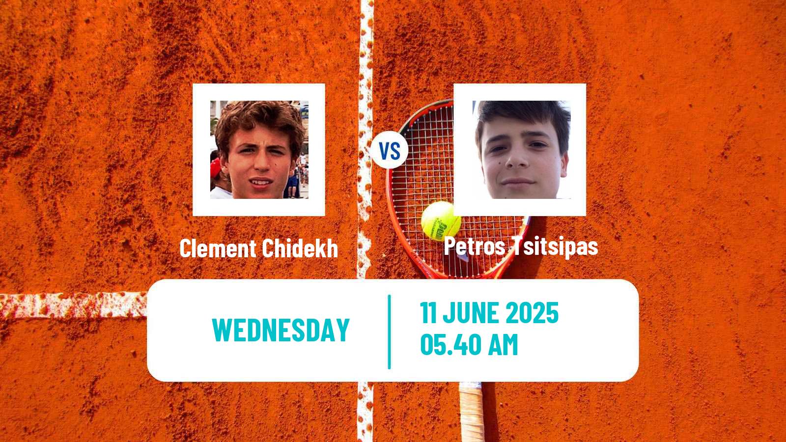 Tennis ITF M25 Martos Men Clement Chidekh - Petros Tsitsipas