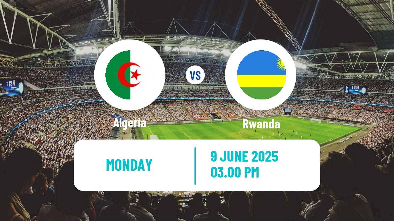 Soccer Friendly Algeria - Rwanda