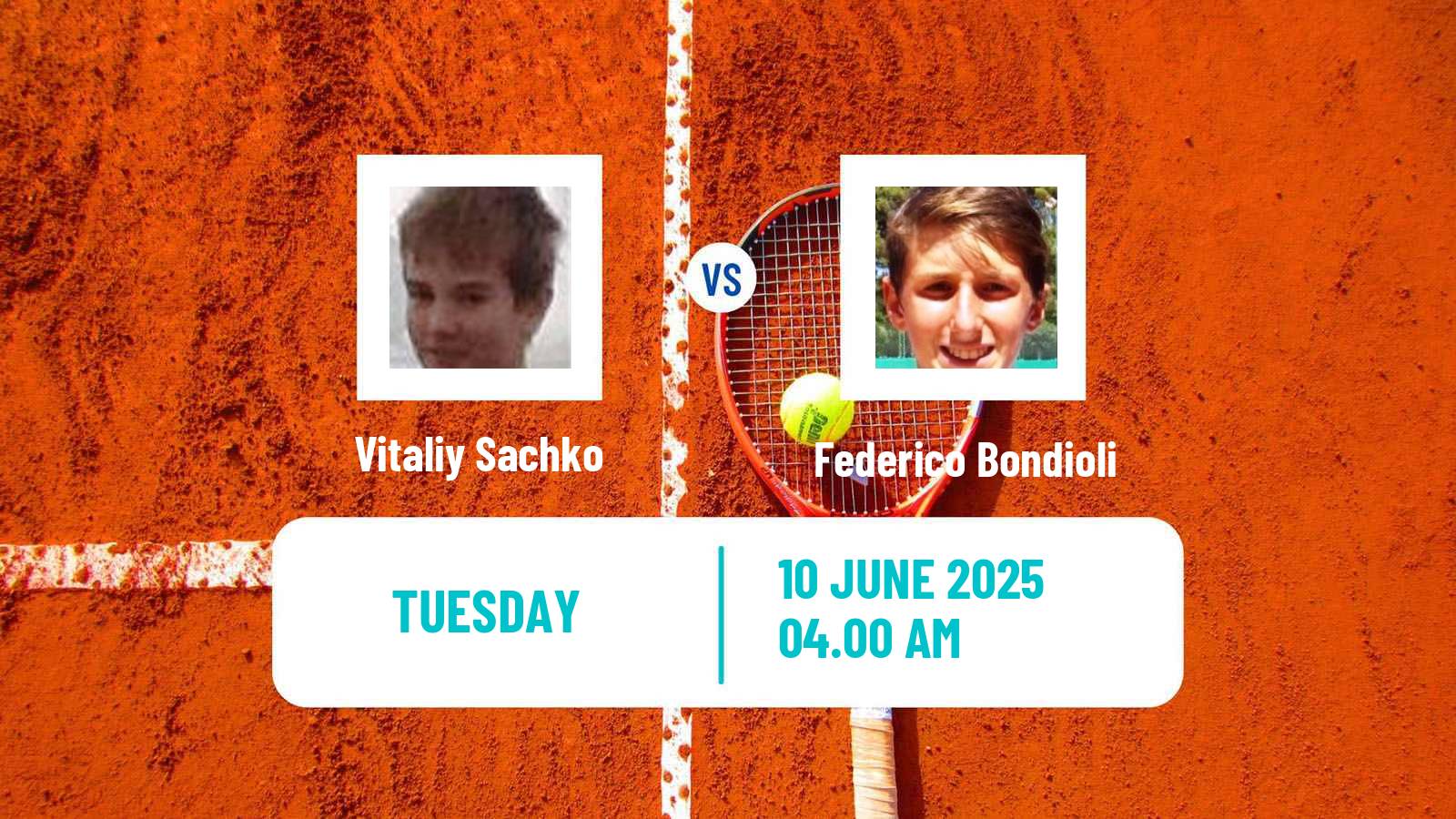 Tennis Perugia Challenger Men Vitaliy Sachko - Federico Bondioli