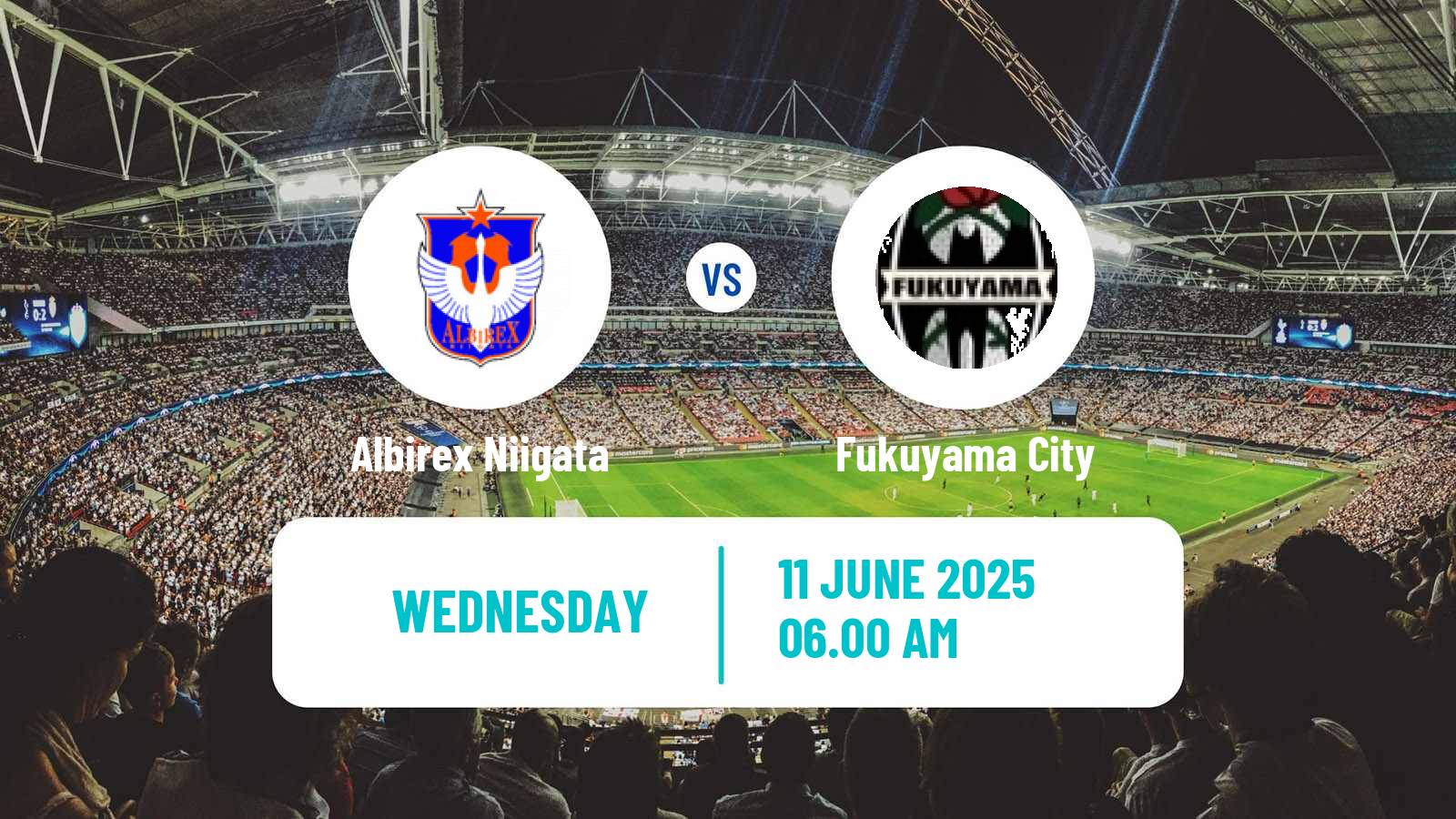 Soccer Japan Emperors Cup Albirex Niigata - Fukuyama City