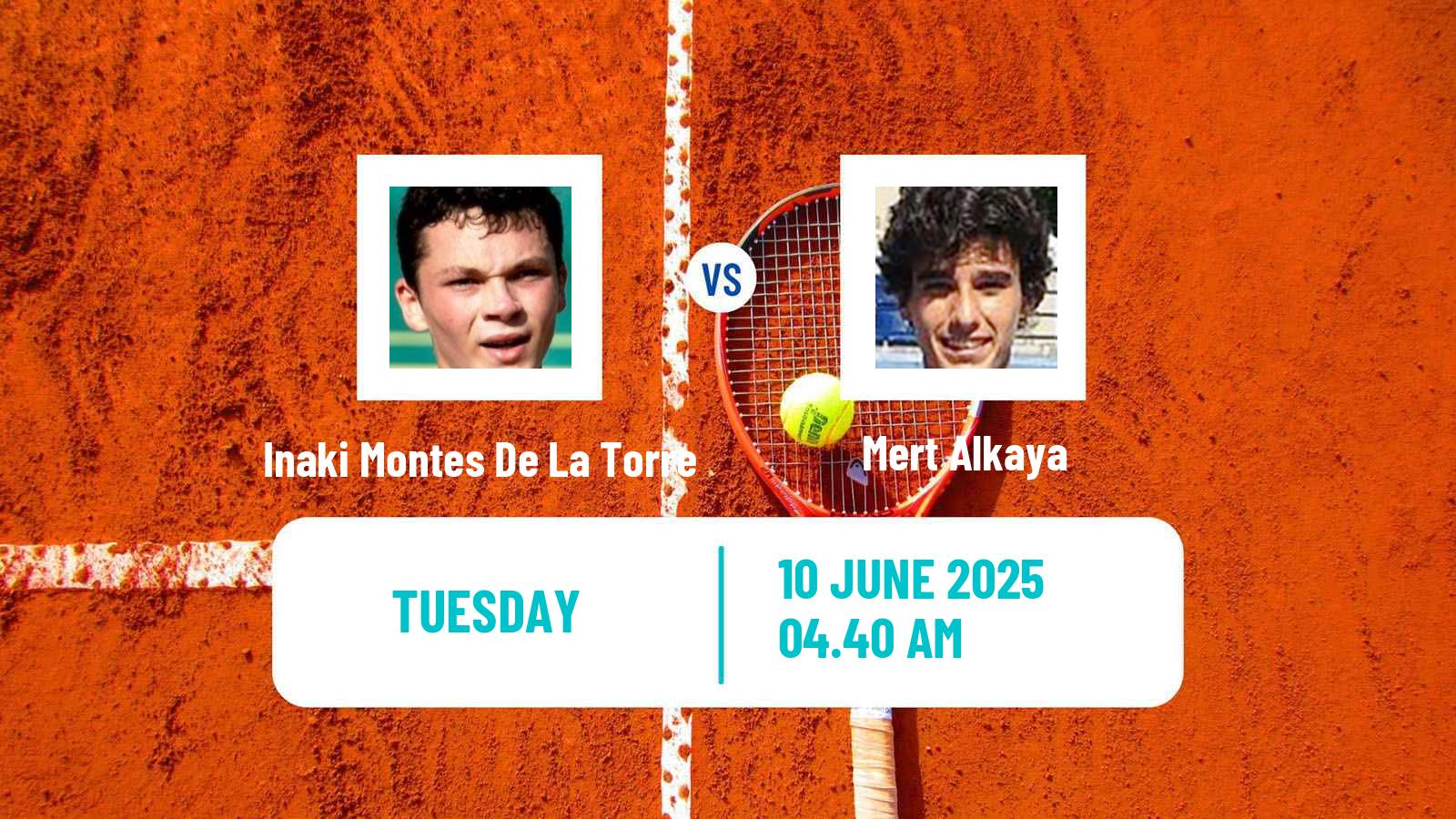 Tennis ITF M25 Monastir 2 Men Inaki Montes De La Torre - Mert Alkaya