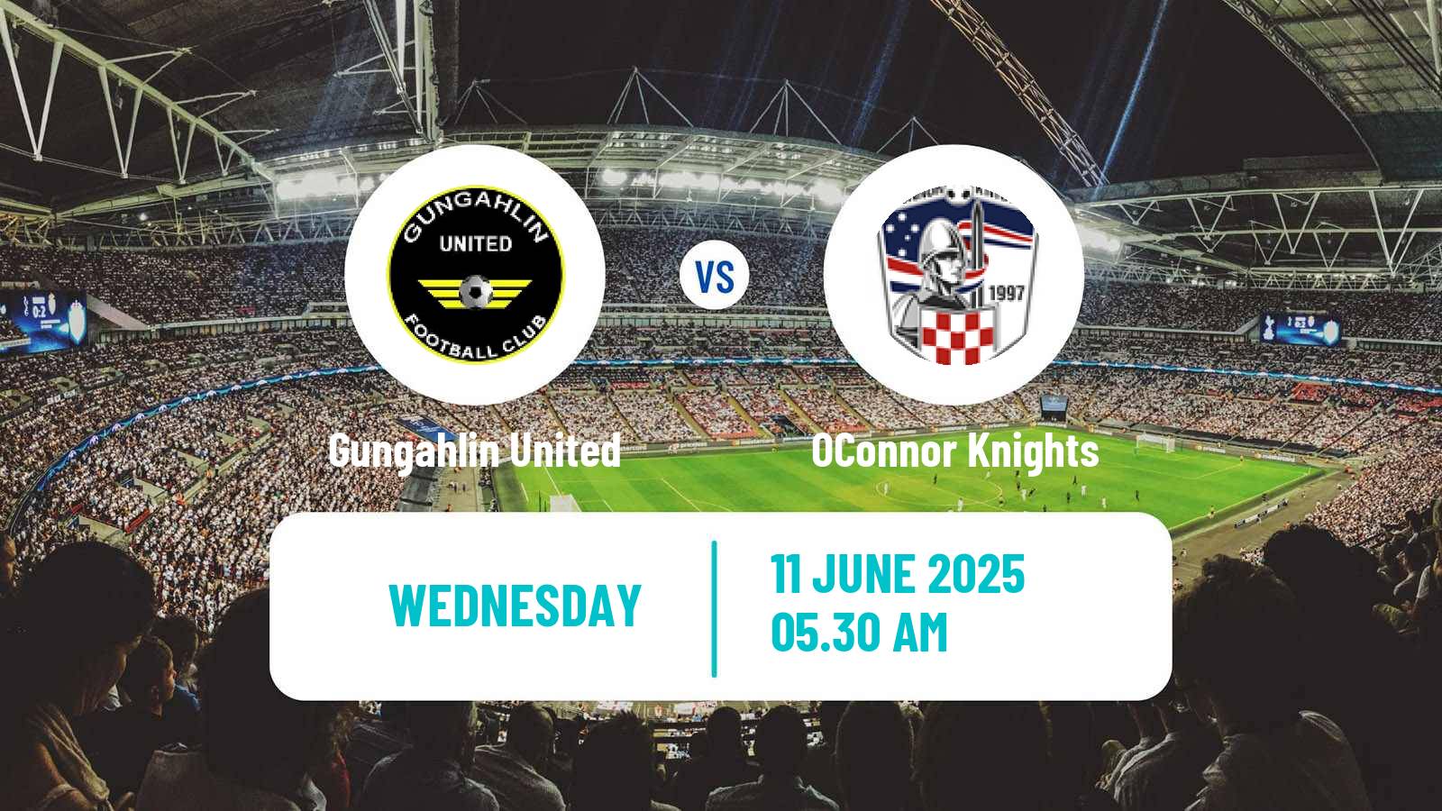 Soccer Australian NPL ACT Gungahlin United - OConnor Knights