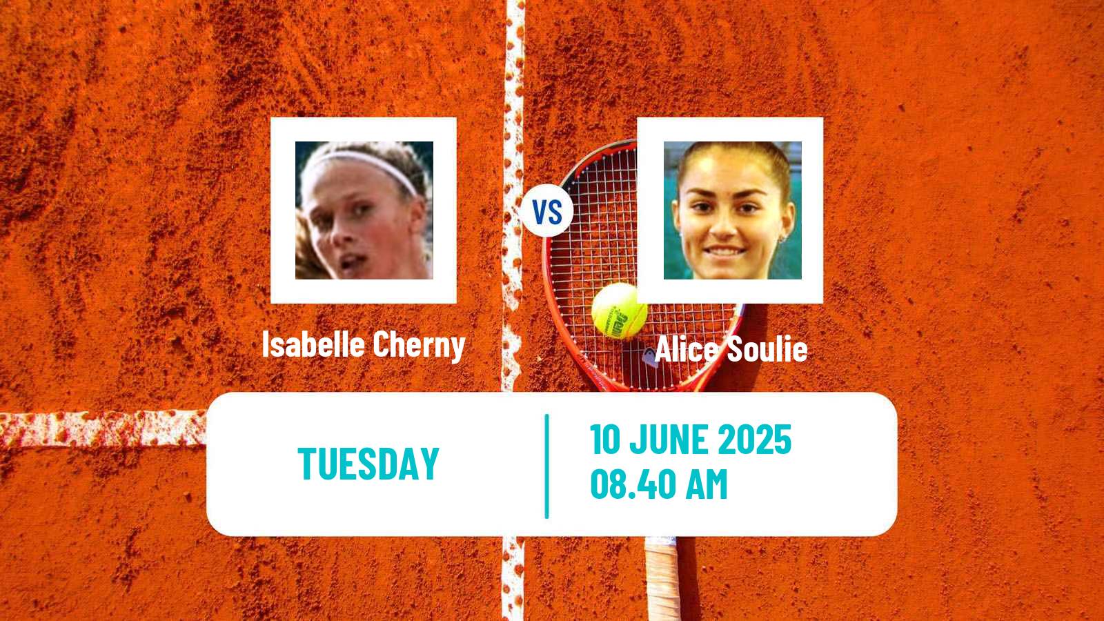 Tennis ITF W15 Monastir 23 Women Isabelle Cherny - Alice Soulie