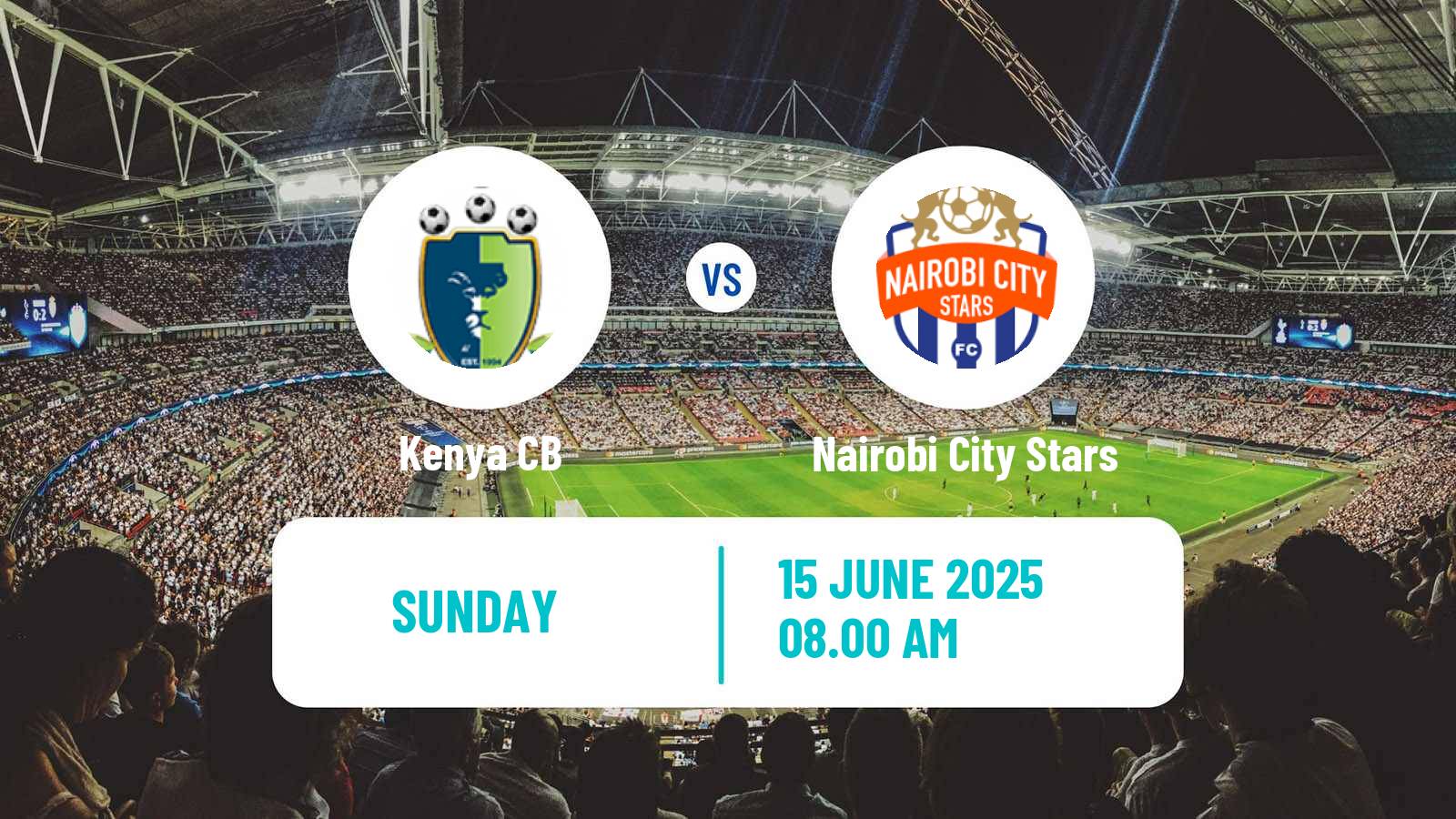 Soccer Kenyan Premier League Kenya CB - Nairobi City Stars
