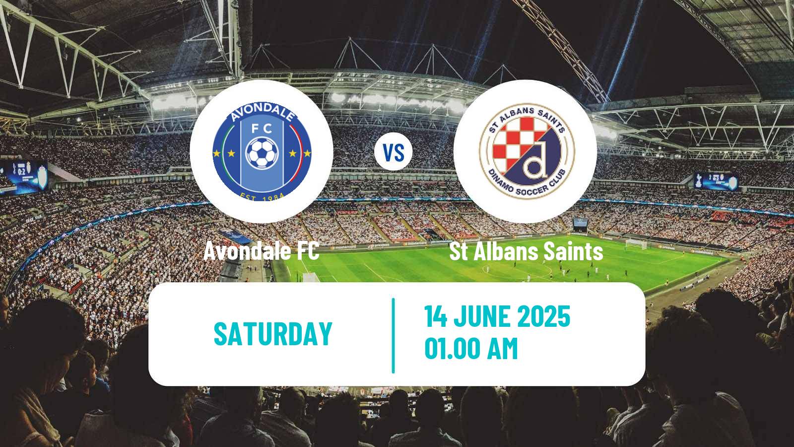 Soccer Australian NPL Victoria Avondale - St Albans Saints