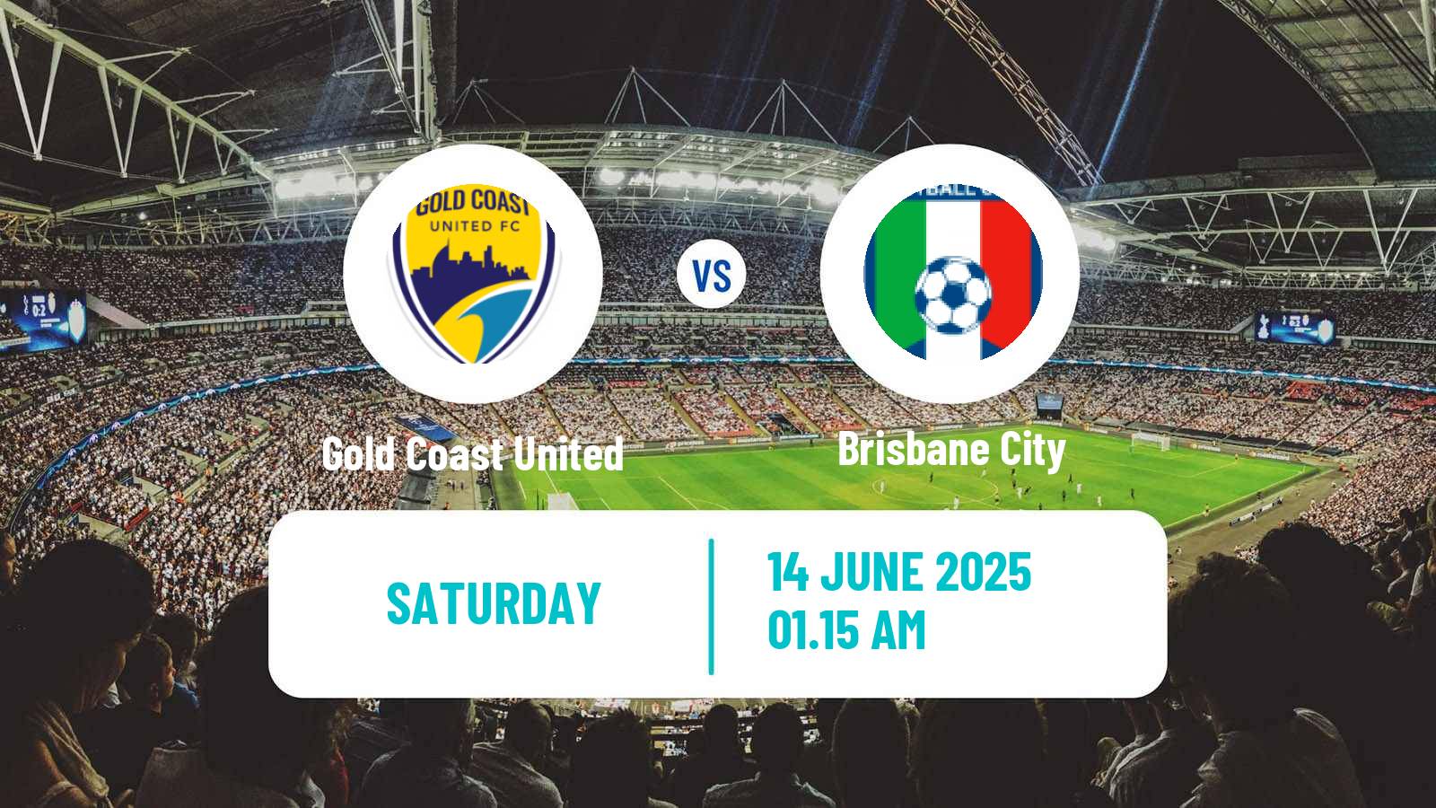 Soccer Australian NPL Queensland Gold Coast United - Brisbane City