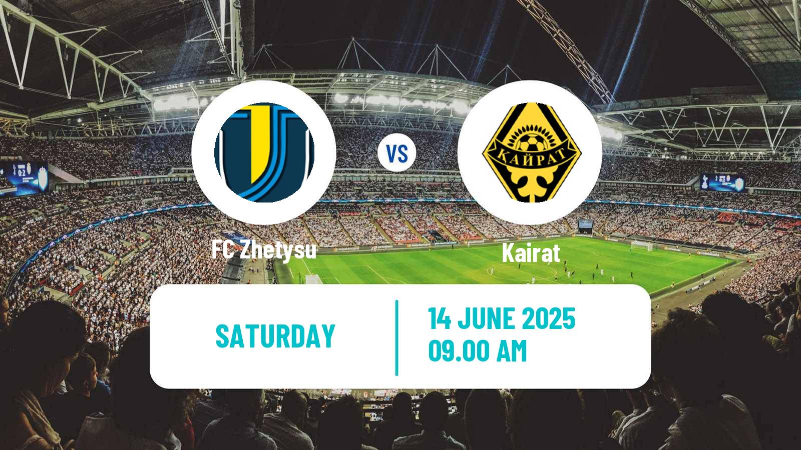 Soccer Kazakh Premier League Zhetysu - Kairat