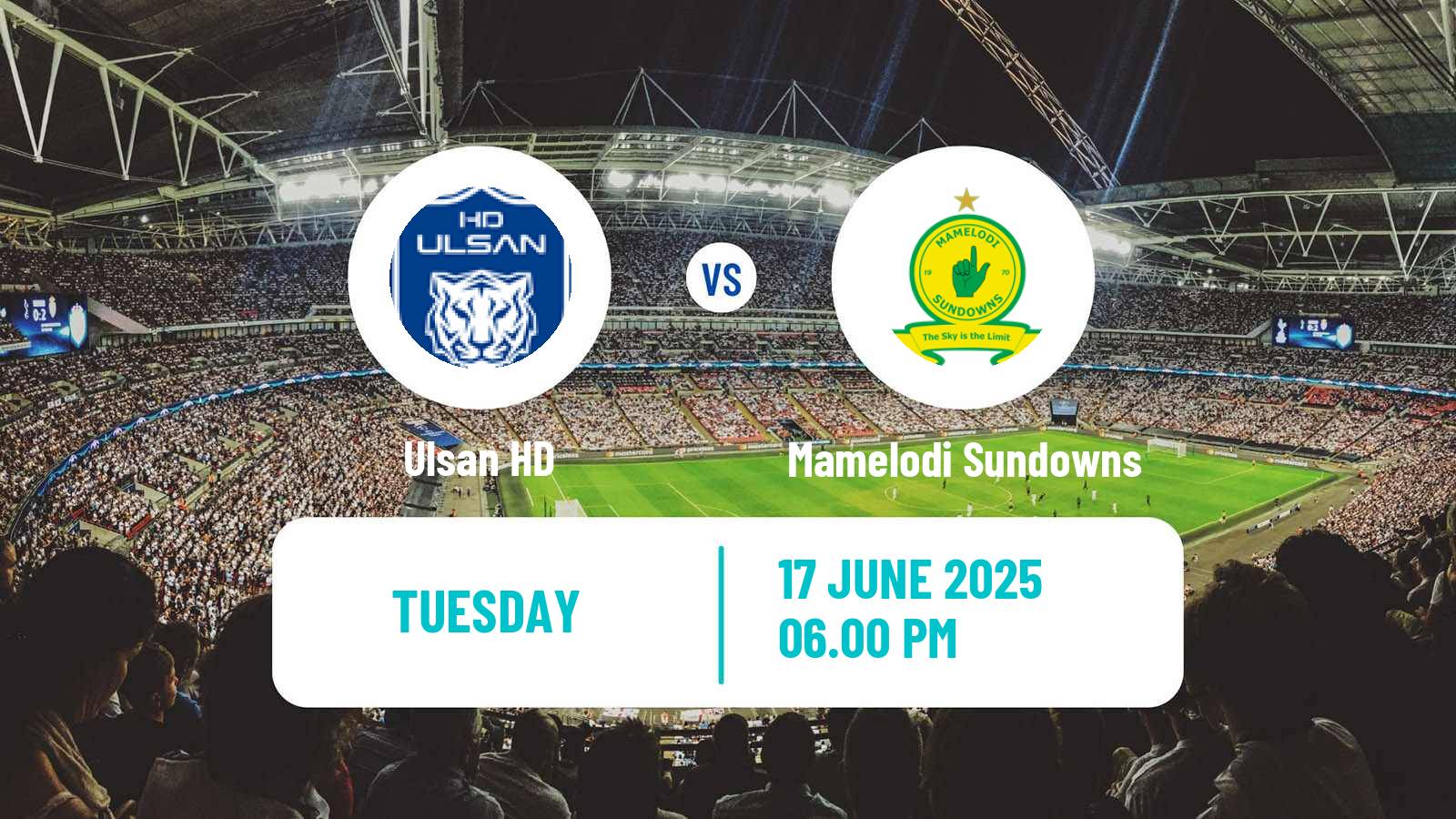 Soccer FIFA Club World Cup Ulsan HD - Mamelodi Sundowns