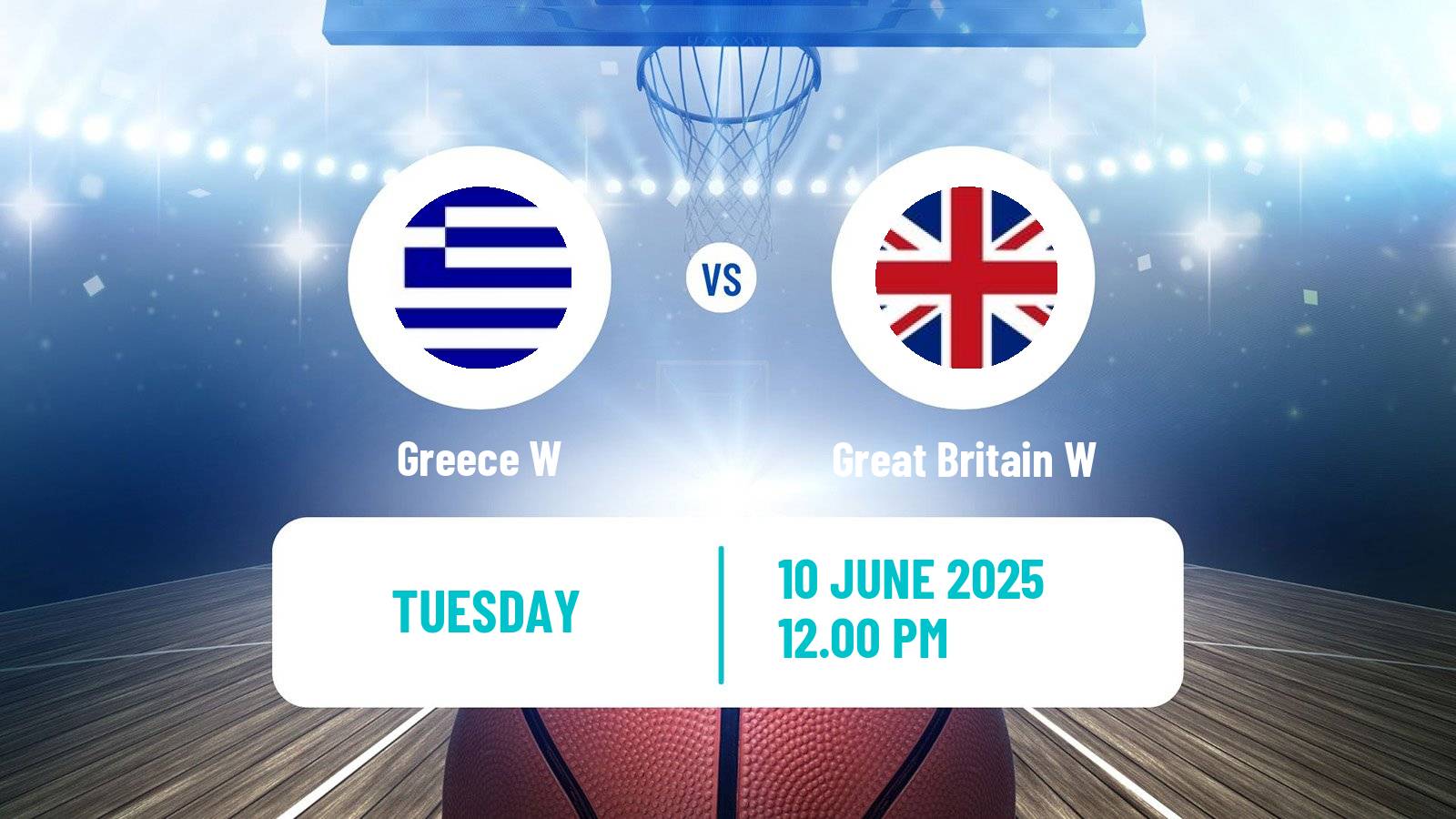 Basketball Friendly International Basketball Women Greece W - Great Britain W
