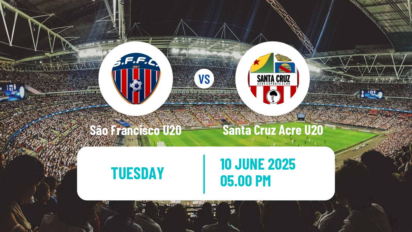 Soccer Brazilian Acreano U20 São Francisco U20 - Santa Cruz Acre U20