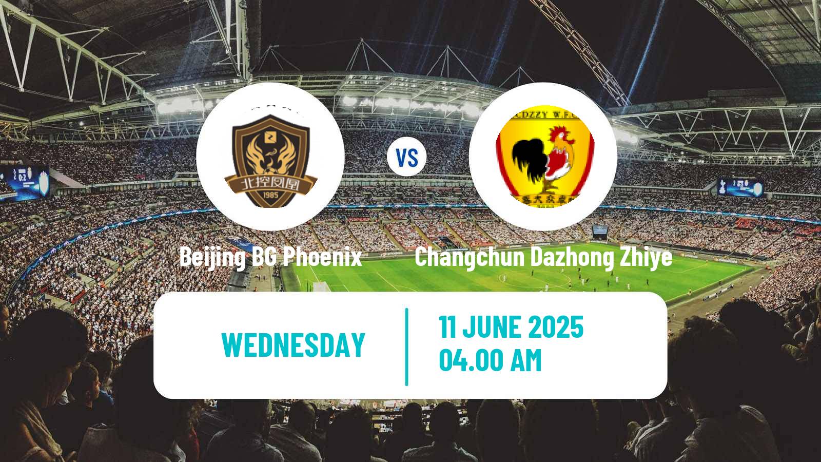 Soccer Chinese Super League Women Beijing BG Phoenix - Changchun Dazhong Zhiye