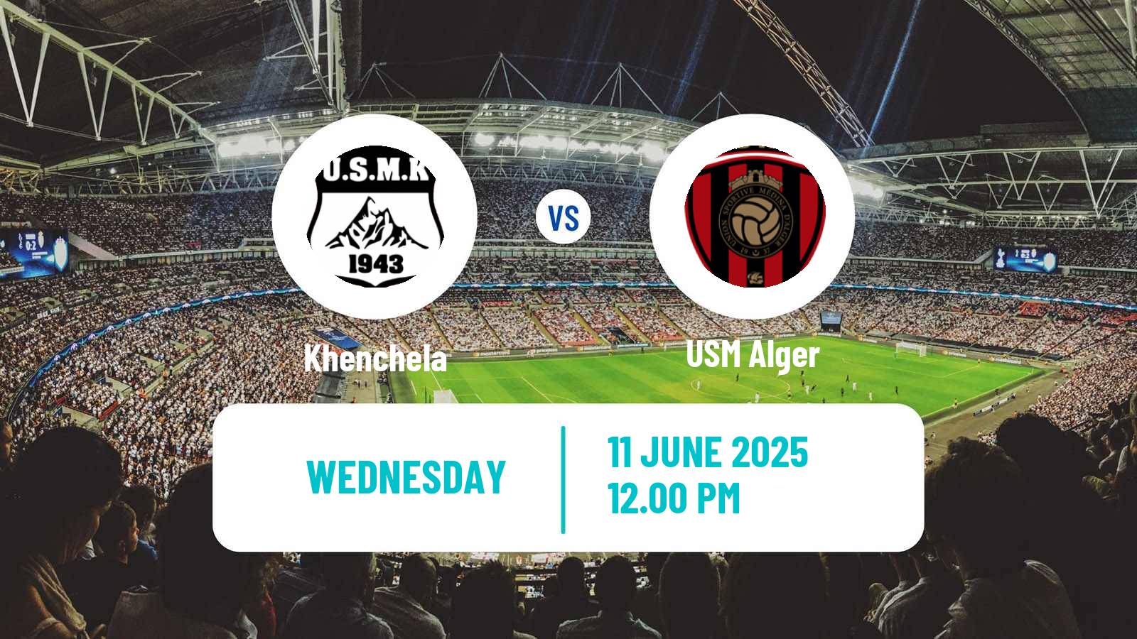 Soccer Algerian Ligue 1 Khenchela - USM Alger