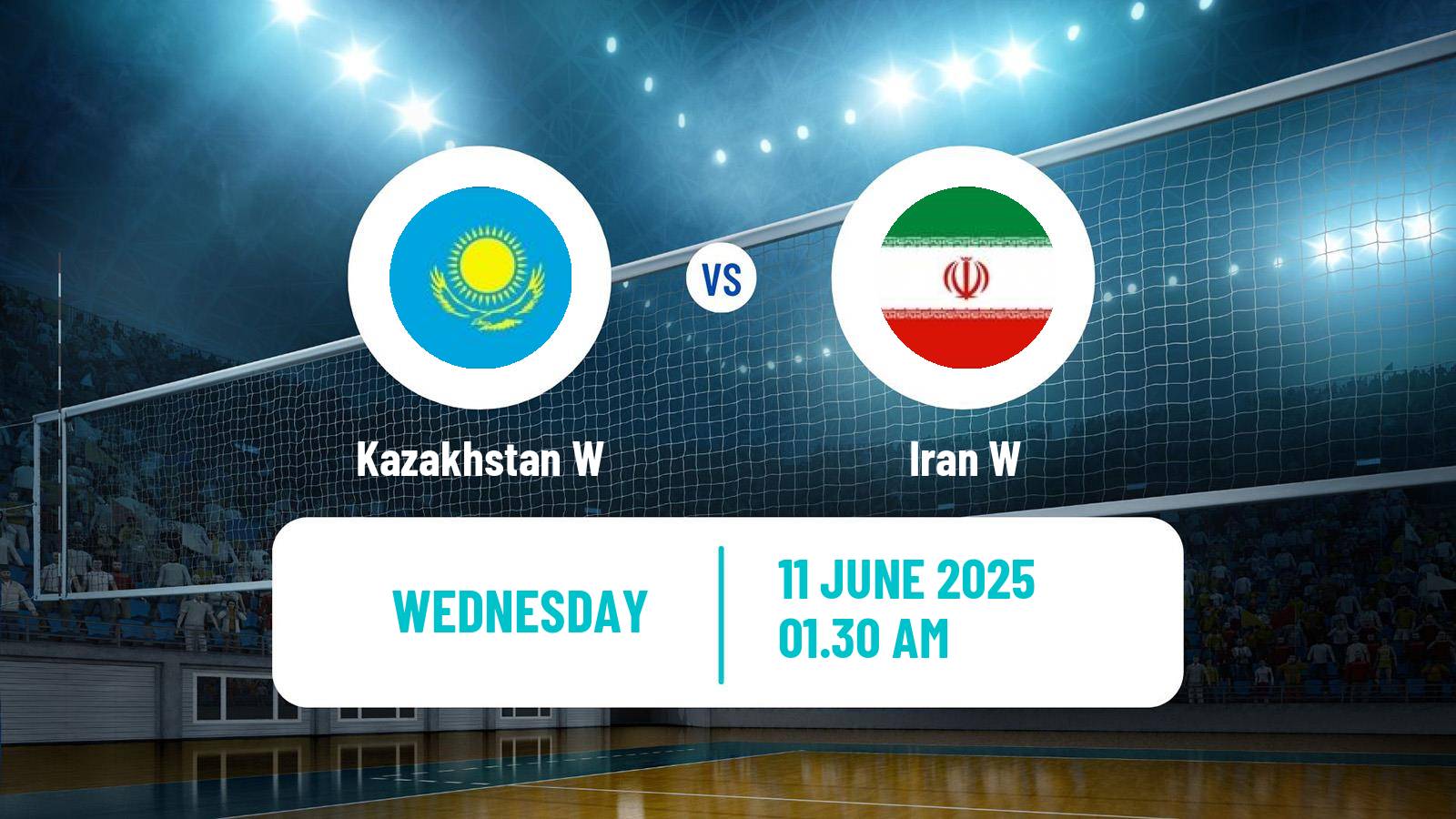 Volleyball AVC Challenge Cup Volleyball Women Kazakhstan W - Iran W