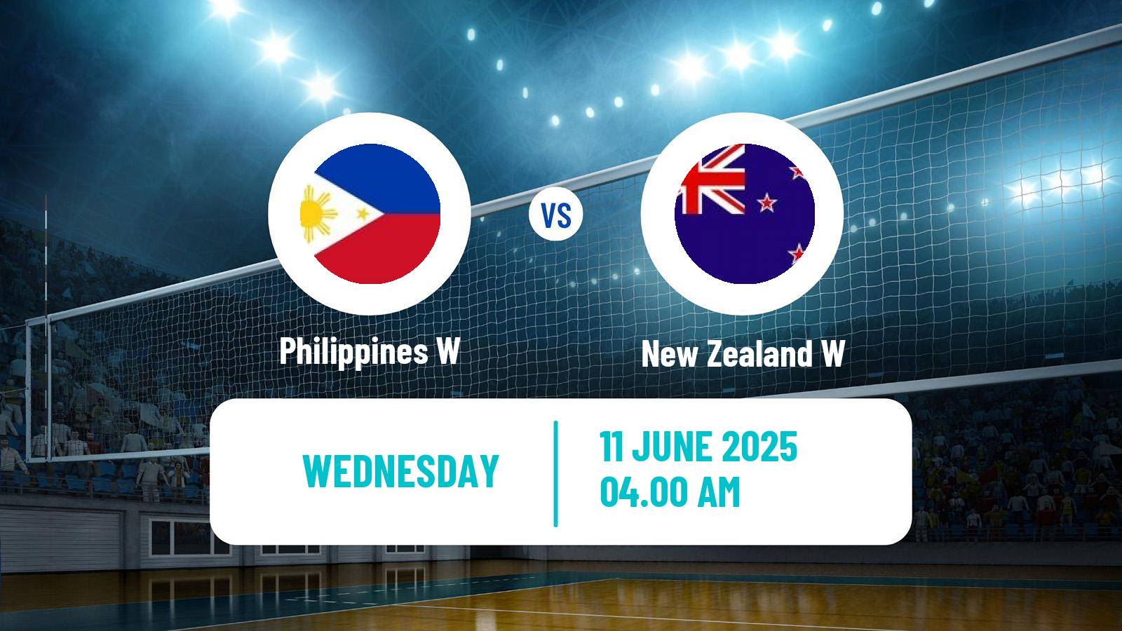 Volleyball AVC Challenge Cup Volleyball Women Philippines W - New Zealand W