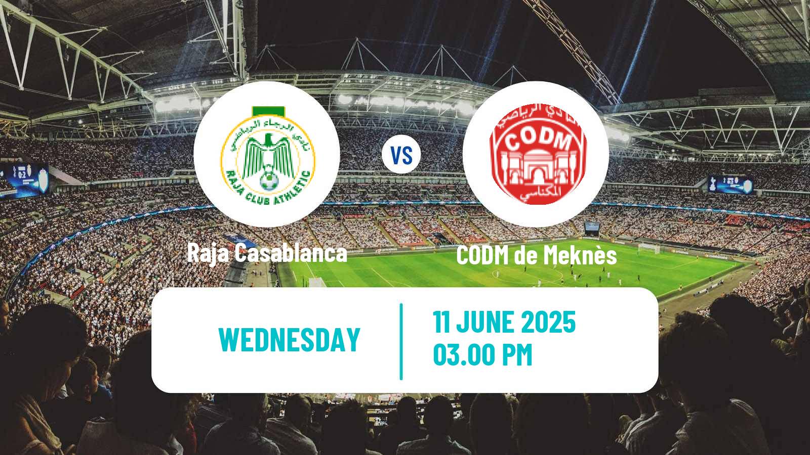 Soccer Moroccan Excellence Cup Raja Casablanca - CODM de Meknès