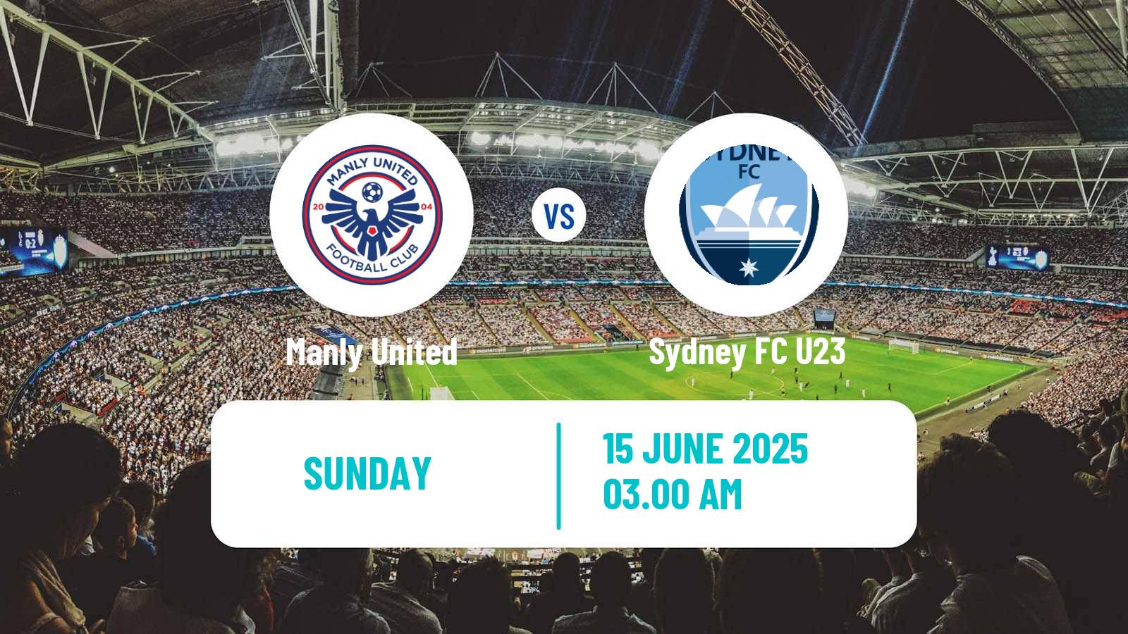 Soccer Australian NPL NSW Manly United - Sydney FC U23
