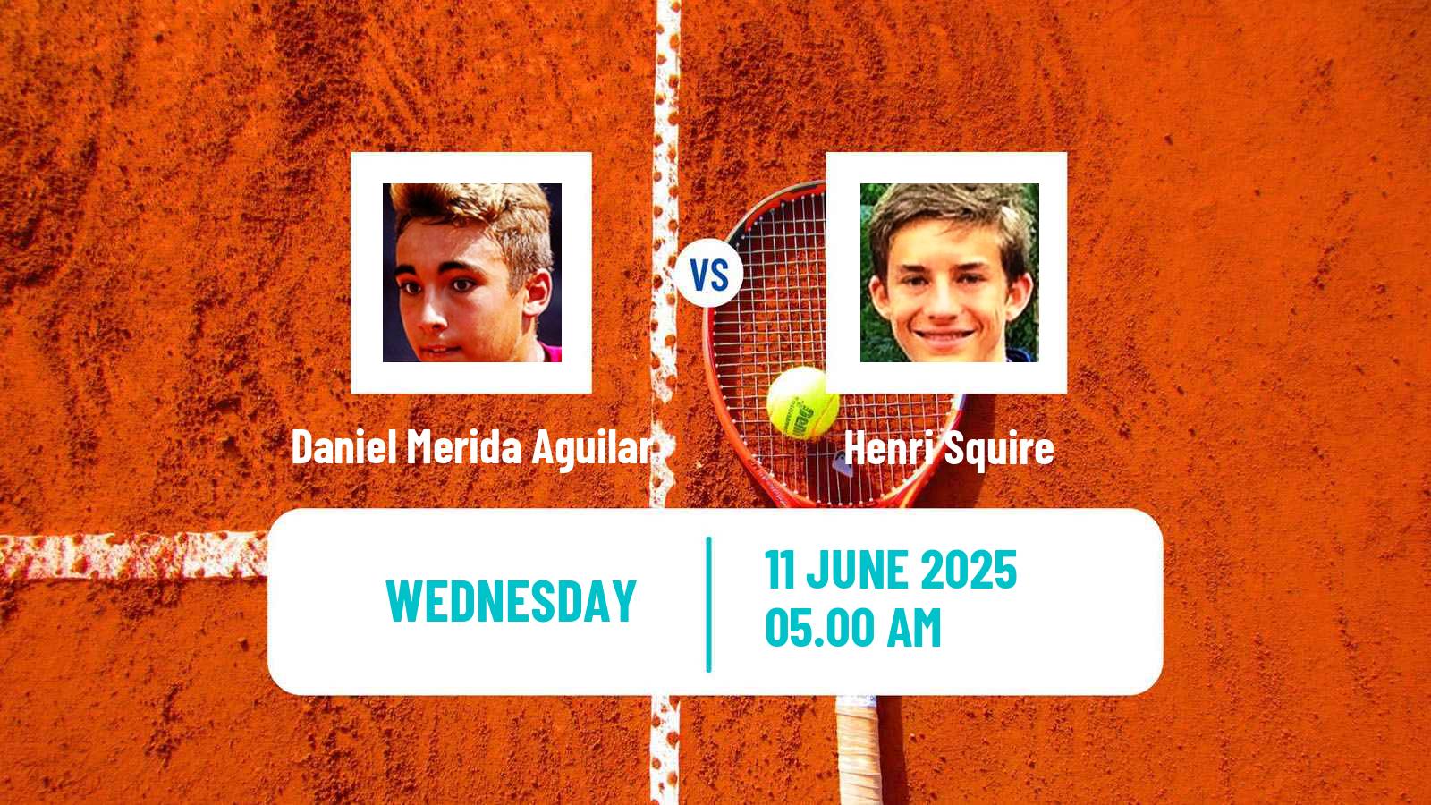 Tennis Lyon Challenger Men Daniel Merida Aguilar - Henri Squire