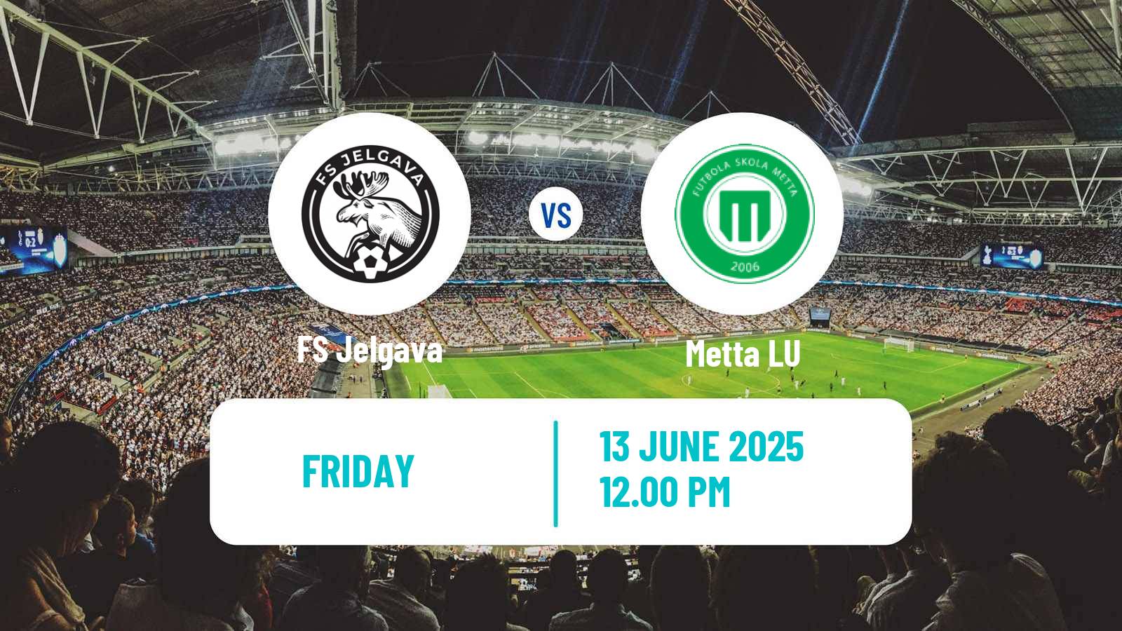 Soccer Latvian Virsliga Jelgava - Metta LU