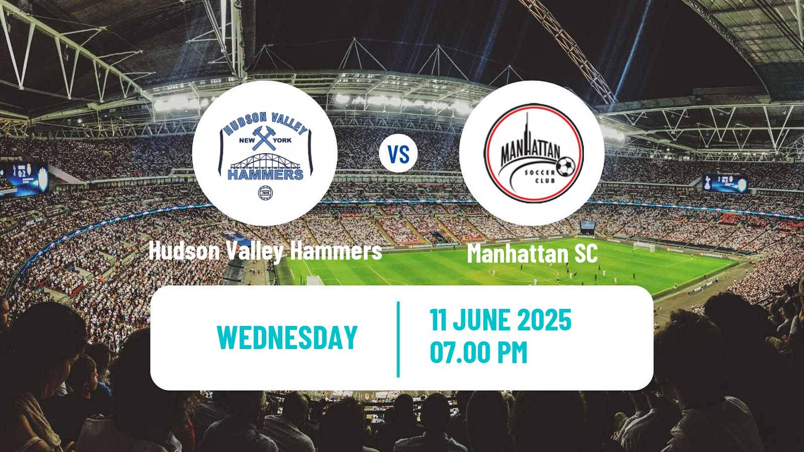 Soccer USL League Two Hudson Valley Hammers - Manhattan