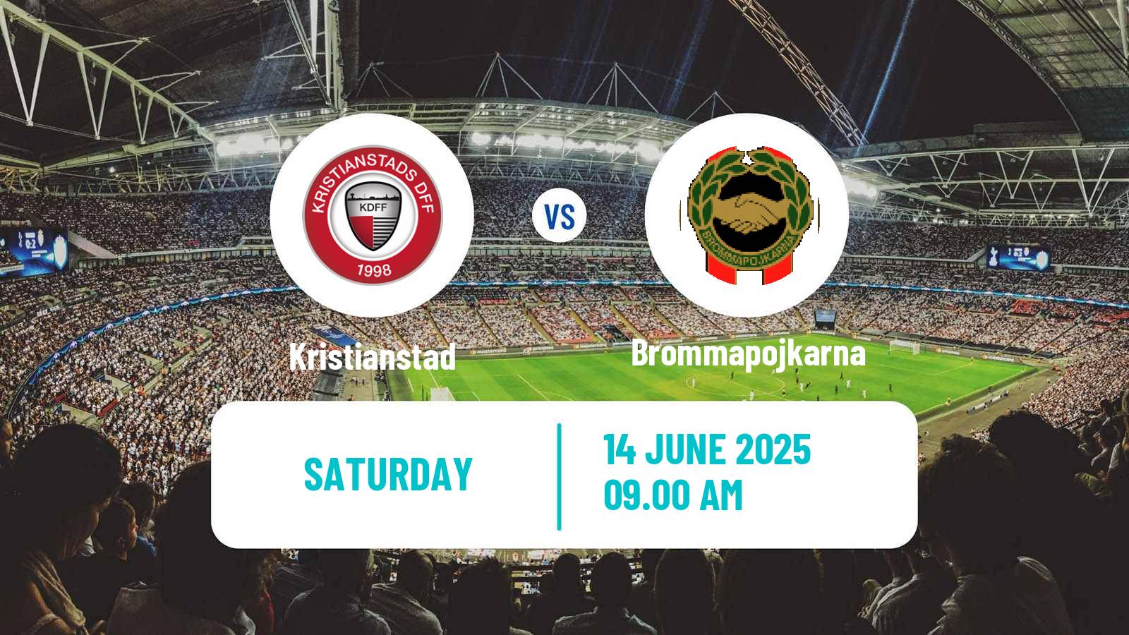 Soccer Swedish Allsvenskan Women Kristianstad - Brommapojkarna