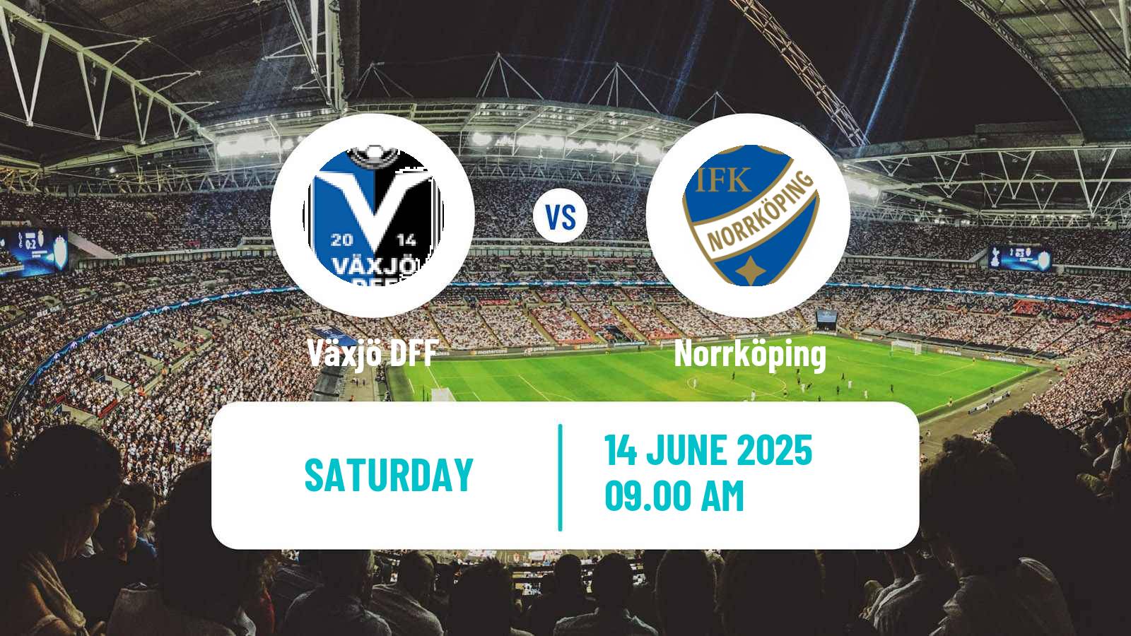 Soccer Swedish Allsvenskan Women Växjö DFF - Norrköping