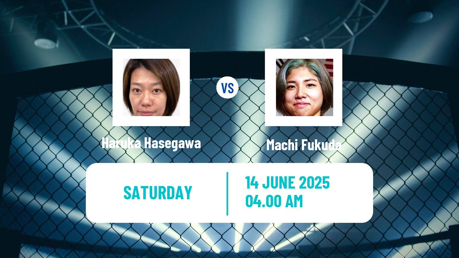 MMA Strawweight Rizin Women Haruka Hasegawa - Machi Fukuda