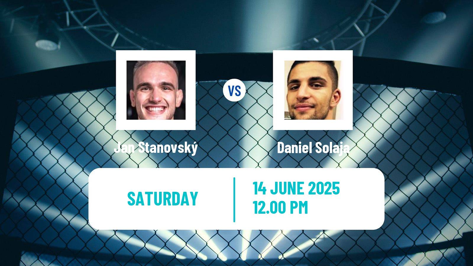 MMA Catchweight Oktagon Men Jan Stanovský - Daniel Solaja