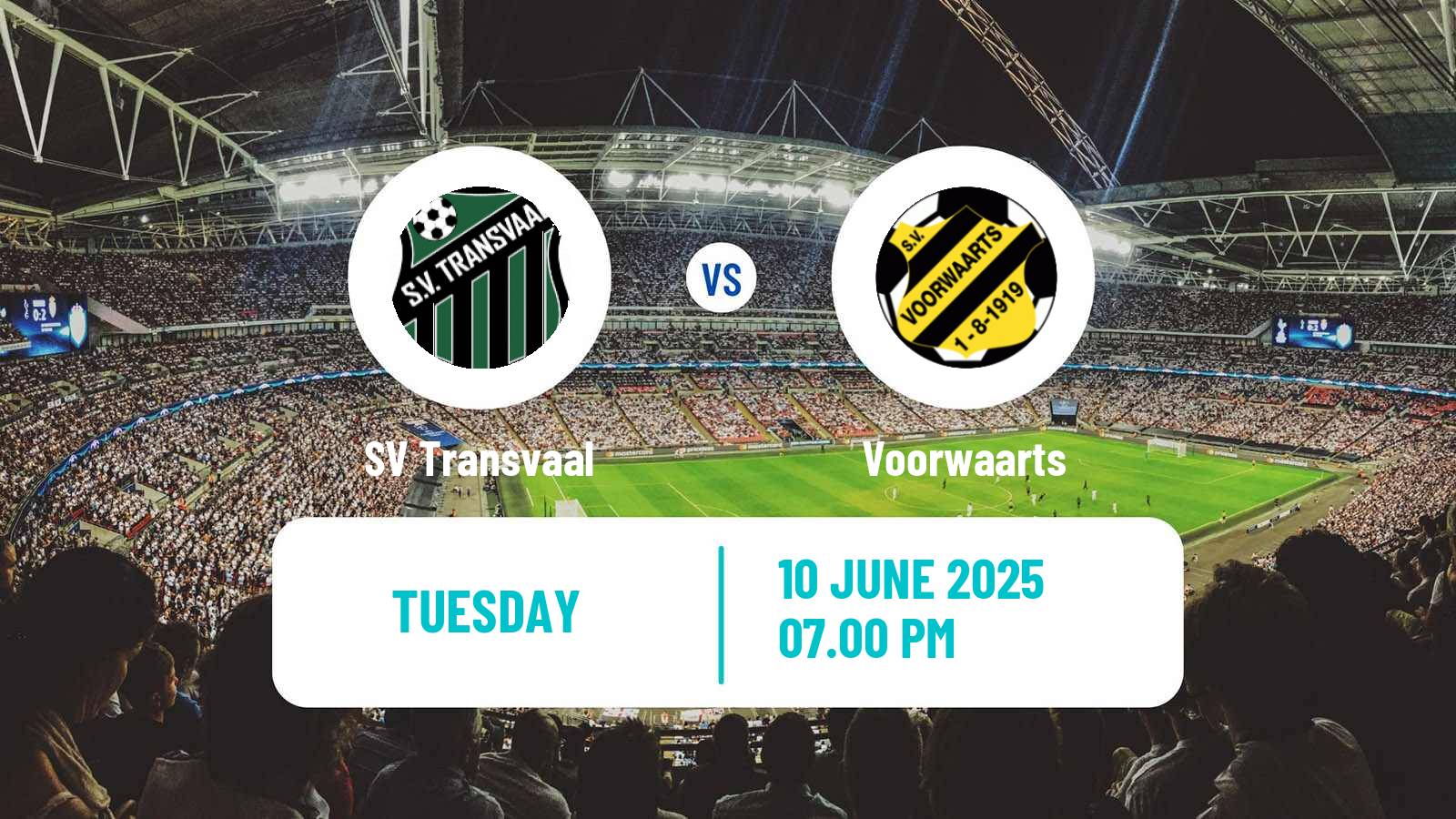Soccer Suriname Major League Transvaal - Voorwaarts